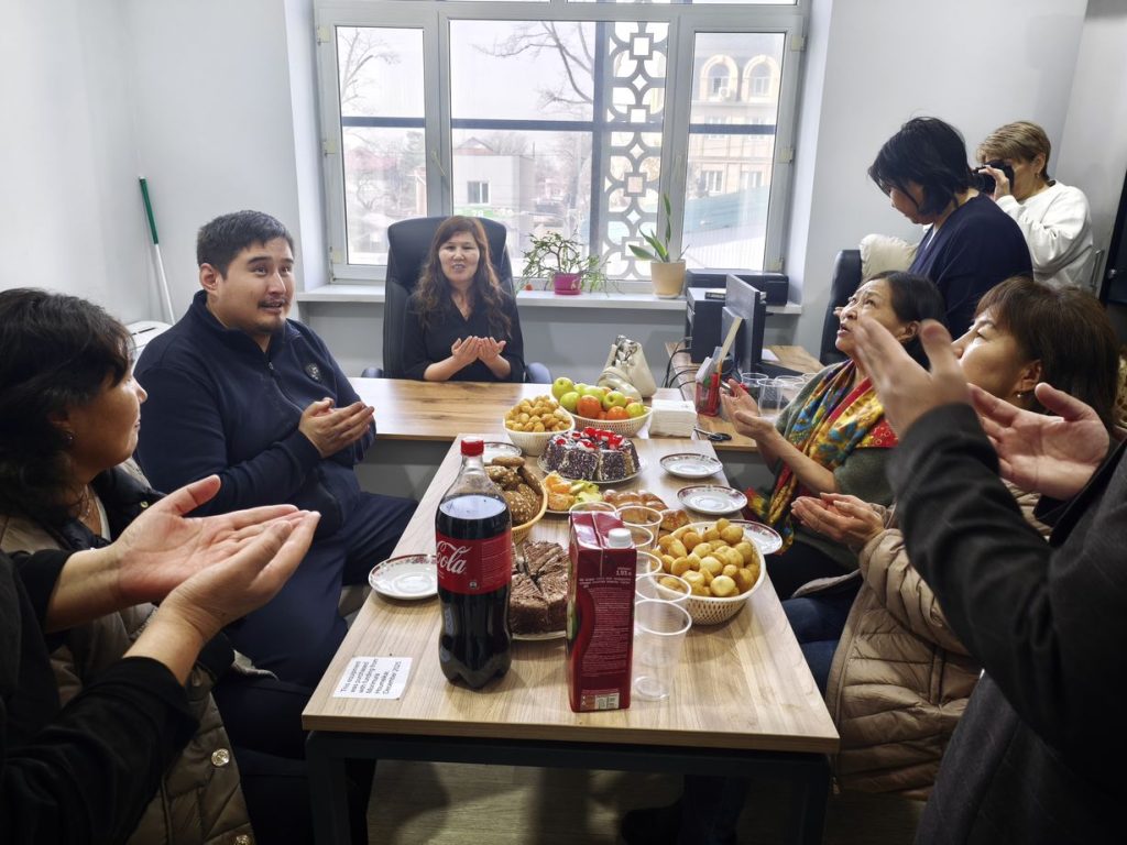 Обновление кабинета Бишкекской городской первичной организации слепых КОС и КОГ